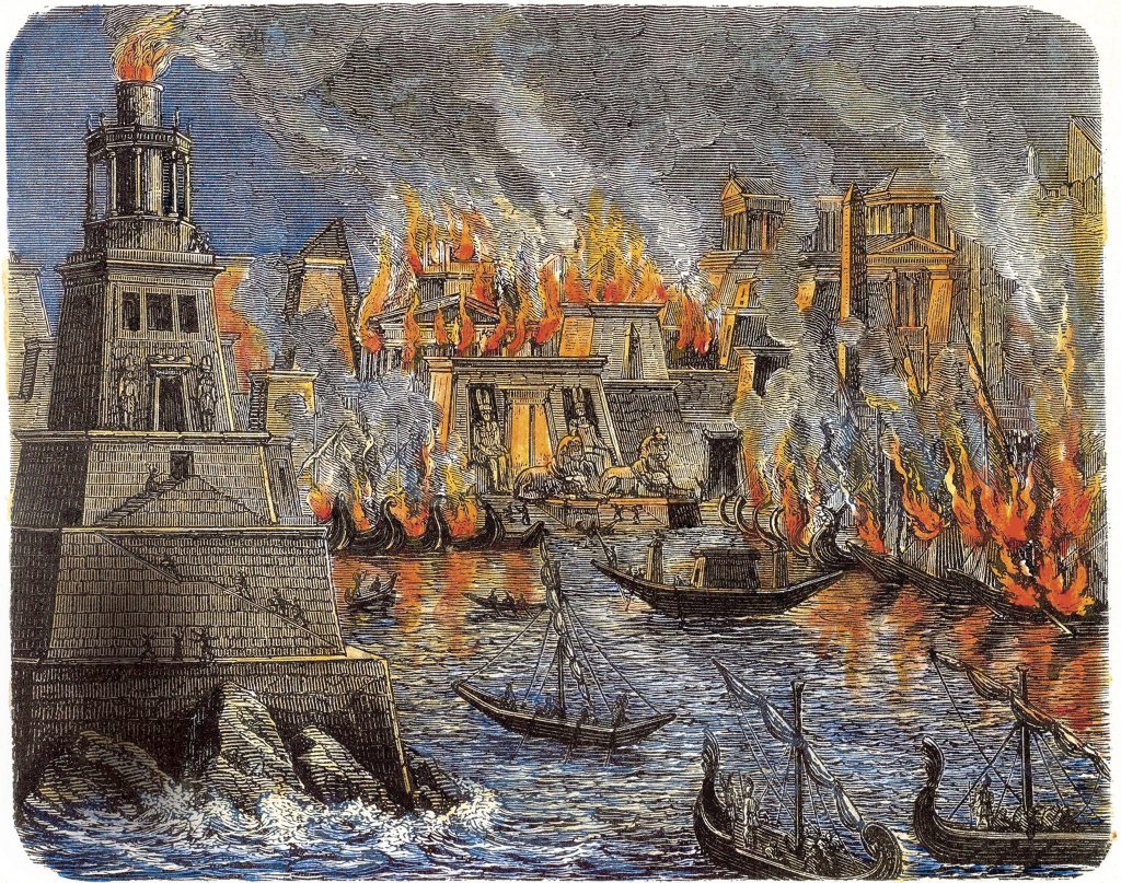 391: Attack on the Library of Alexandria